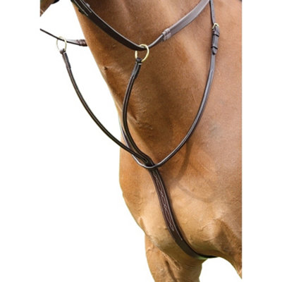 Salisbury Leather Horse Running Martingale Australian Nut (Cob) Price Comparisons | Compare The Build