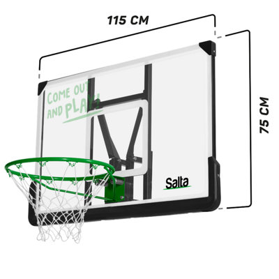 Salta Centre Backboard Basketball Hoop