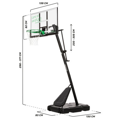 Garlando Basketbalpaal Houston 225 - 305 Cm Online Kopen - View #9