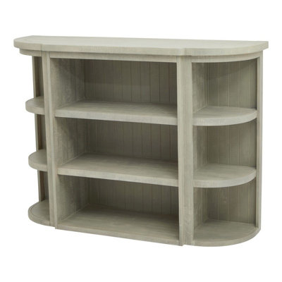 Saltaire Collection 3-Shelf Dresser Top - Pine - L45 x W153 x H110 cm - Grey