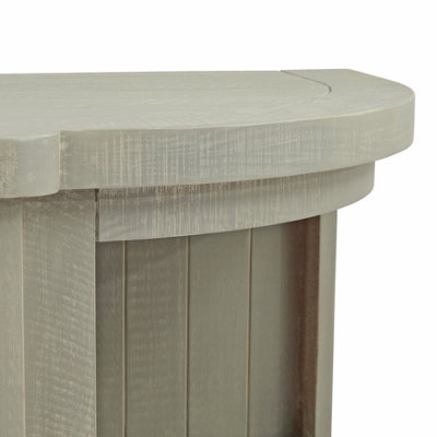 Saltaire Collection 3-Shelf Dresser Top - Pine - L45 x W153 x H110 cm - Grey - 3
