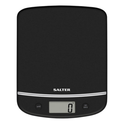 Salter 1056 BKDR Aquatronic Platform Kitchen Scales, Black
