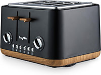 Salter 4 Slice Toronto Toaster, Black