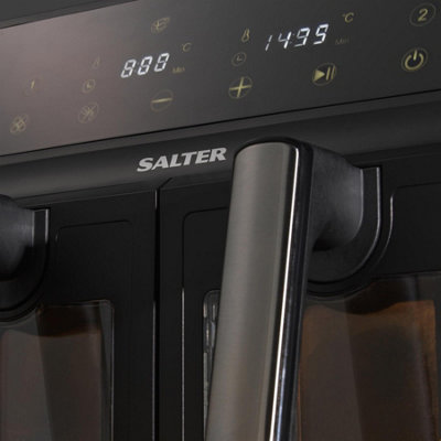 Salter 7.6L SS Dual Air Fryer