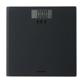 Salter SA00300 GGFEU16 Digital Bathroom Scales Add & Weigh, Black