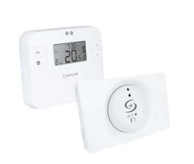 Salus RT510LG5V+ Wireless Digital Programmable Thermostat and Receiver ...