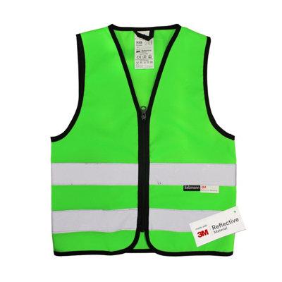 Salzmann High-Visibility Safety Vest for Children - Ages 1 to 18 - Made ...