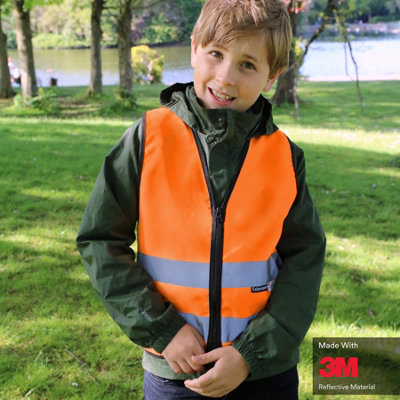 Salzmann High-Visibility Safety Vest for Children - Ages 1 to 18 - Made ...