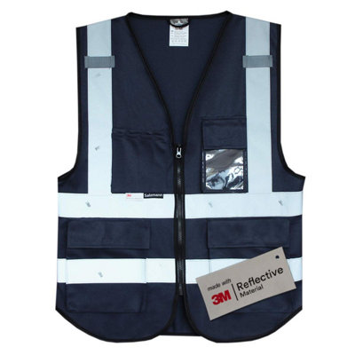 Salzmann Safety Vest - Made with 3M Reflective Material - Hi-Vis Vest ...