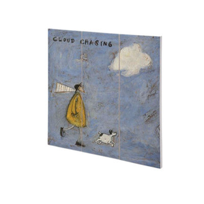 Plaque Décorative Sam Toft 'A Cosy Cuppa' - Impression Sur Bois 20x20 Cm, Prête à Accrocher, Licence Officielle - 7