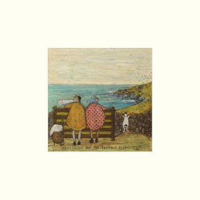 Sam Toft Searching For The Perfect Picnic Spot Print Multicoloured (30cm x 30cm)