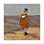 Sam Toft The Importance Of Small Things Wall Art Beige/Grey/Brown (40cm x 40cm)
