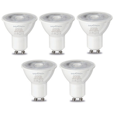 SAMOTECH GU10 Dimmable Warm White LED Bulbs 3000K