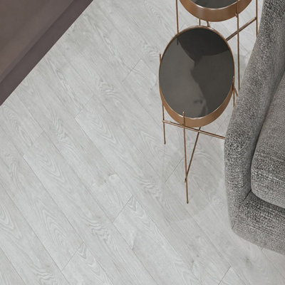 Sample-AGT Effect Everest PRK903 Wood Effect Click Laminate Flooring ...