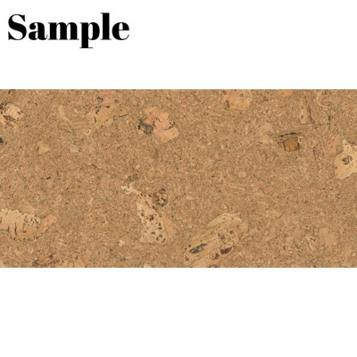 Sample: Beautiful Cork Wall Panels - Natural 1 - 1 Stripe - 30cm x 5cm (11.81in x 1.96in)