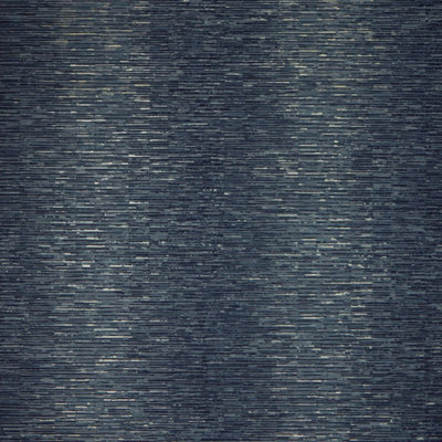 Sample of Camille Wallpaper in Navy