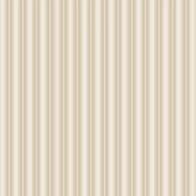 Sample of Fluted Panel Wallpaper in Cream