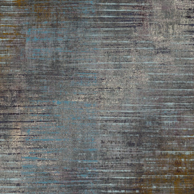Sample of Midtown Wallpaper in Blue (53 x 30cm)
