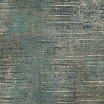 Sample of Midtown Wallpaper in Green (53 x 30cm)