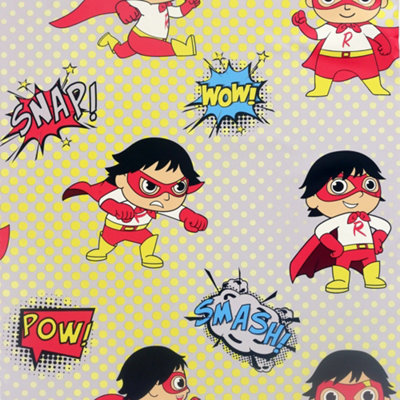 Sample of Super Ryan's World Wallpaper (53 x 30cm)