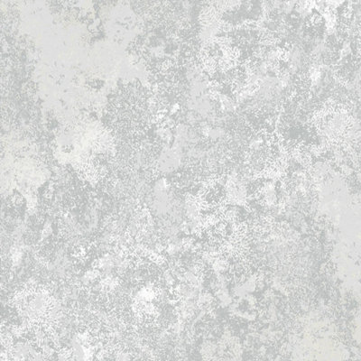 Sample of Turin Industrial Wallpaper Soft Grey, Silver (53 x 30cm)