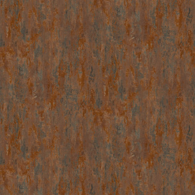 Sample of Vintage Wallpaper in Rust