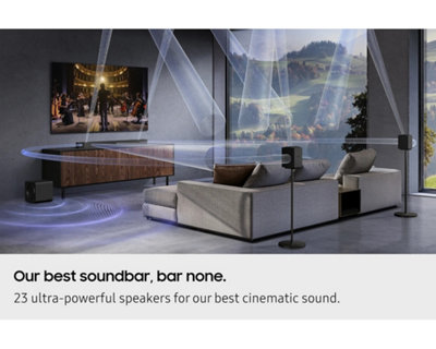 Samsung Q990F 11.1.4ch Q-Series Soundbar with Subwoofer & Rear Speakers