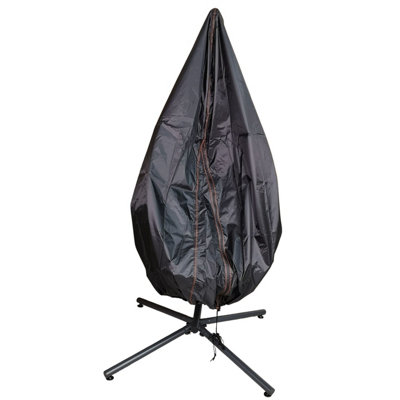 Samuel Alexander 115x190cm Hanging Egg Chair Cover For Garden Swing Chair Waterproof For Standing Egg Chair Heavy Duty Zipper