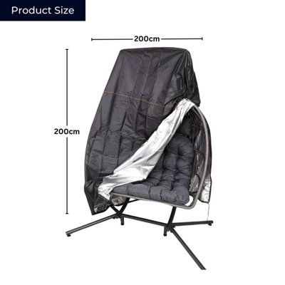 Cover for double hanging egg online chair