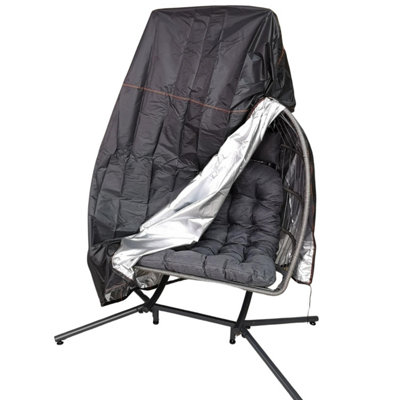 Double egg chair cover with zip hotsell