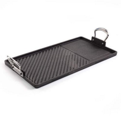 Samuel Groves Britannia Cast Iron 45 x 25cm Double Burner Griddle