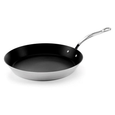 Samuel Groves Classic Non-Stick Stainless Steel Triply 30cm Frying Pan