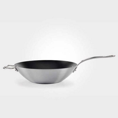 Samuel Groves Classic Non-Stick Stainless Steel Triply 40cm Wok