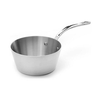 Samuel Groves Classic Stainless Steel Triply 16cm Tapered Saucepan