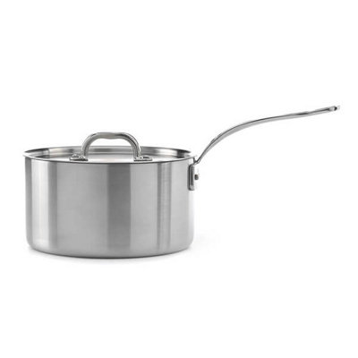 Samuel Groves Classic Stainless Steel Triply 20cm Saucepan with Lid