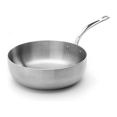 Samuel Groves Classic Stainless Steel Triply 24cm Chefs Pan