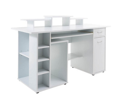 San Diego Computer Desk in White