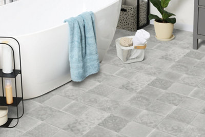 San Diego Coronado Tile Vinyl by Remland (1m x 2m)