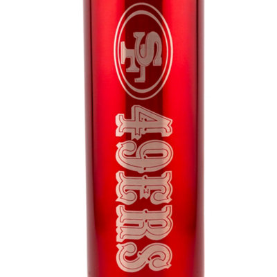 San Francisco 49ers Stainless Steel Water Bottle Rose Gold (One Size)