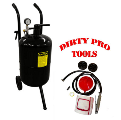 Sand Blaster Portable Shot Grit 38 Liter Blasting With Gun Water Trap ...