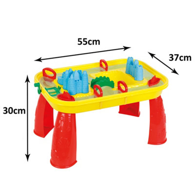 Sand & Water Table Outdoor Play Garden Activity Table by Laeto Summertime Days - INCLUDES FREEE DELIVERY