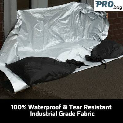 SANDBAG PROTECTION KIT - Sandbags & Fabric & Gloves & Instructions - FLOOD DEFENSE - Flood protection kit - 3
