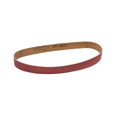 Sanding Belt for 61025 Air Belt Sander, 520 x 20mm, 120 Grit