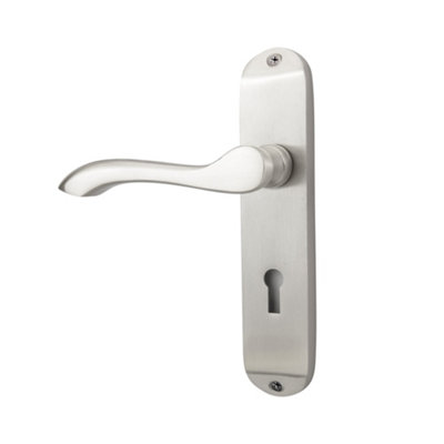 Sandleford Wentworth Security Key Lock Internal Door Handle Lever on ...