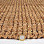 Sandsend Natural Handwoven Boucle Jute Floor Rug 170 x 120cm