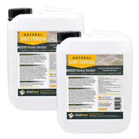 Sandstone Sealer Natural Stone Dry Finish - Smartseal, High Quality, Impregnating, Sealer for Limestone, Slate, & More (2x5L)