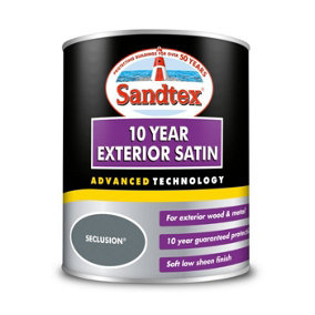 Sandtex 10 Year Exterior Satin 750ml - Seclusion