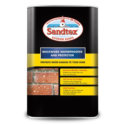 Sandtex Brick Waterproofer And Protector Clear 5L