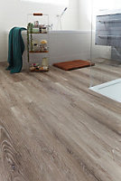 Sandy Oak Natural Timber Effect 184mm x 1219mm LVT Flooring Planks (Pack of 16 w/ Coverage of 3.60m2)