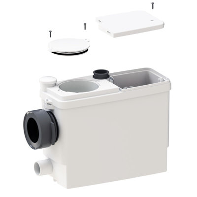 Saniflo 6052 Sanipack Pro Up Macerator Waste Pump WC Toilet Basin Bidet & Shower